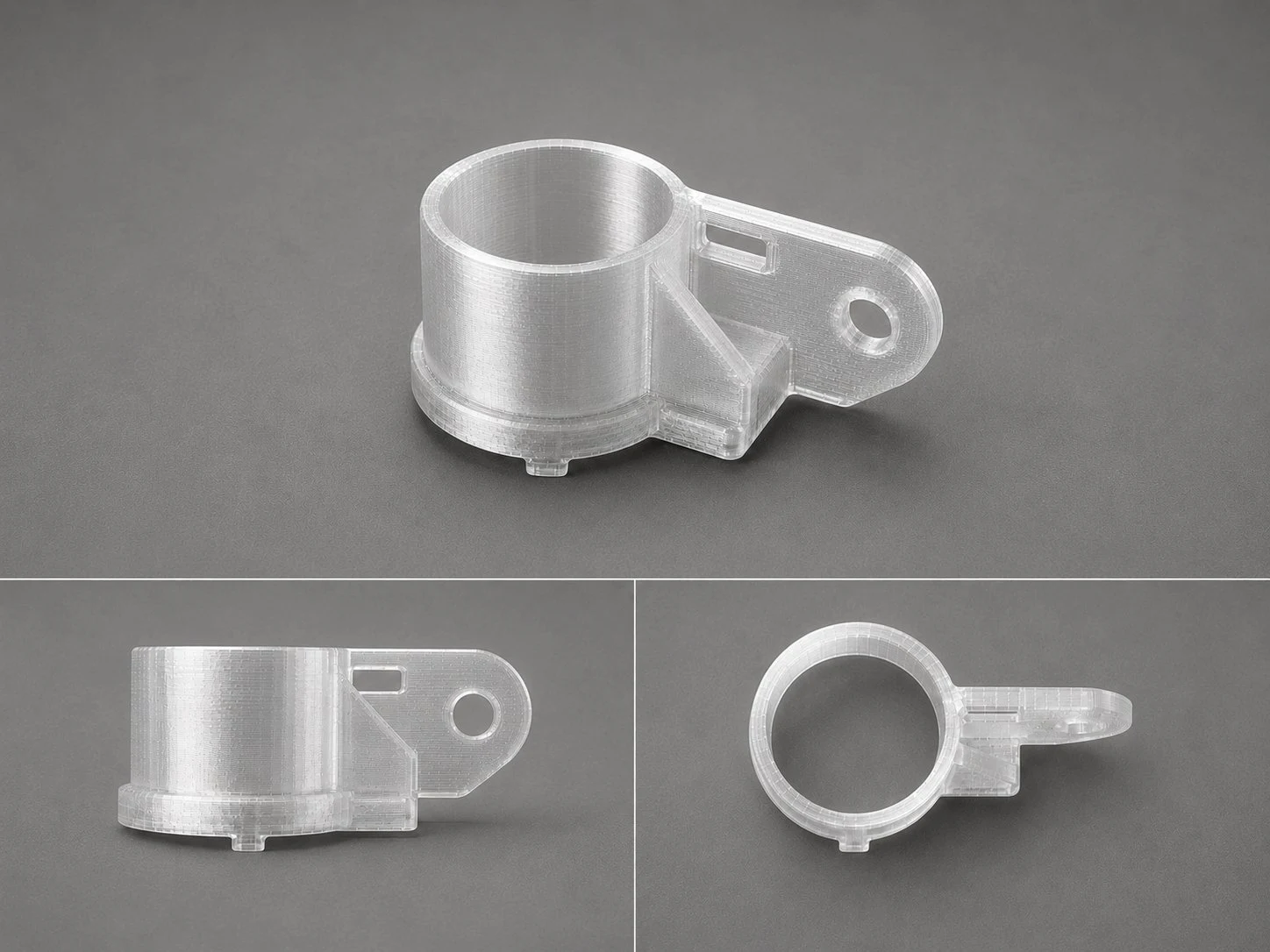 Translucent PETG custom part