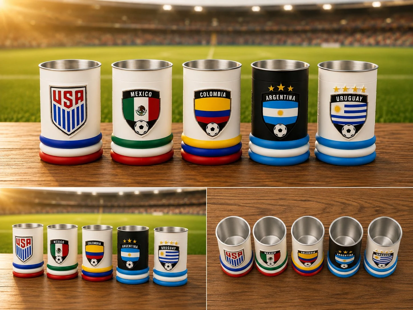 Multicolor 3D printed beer steins
